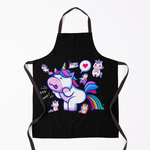 Item preview, Cute fat unicorn farting rainbow designed and sold by wesdesignshop.