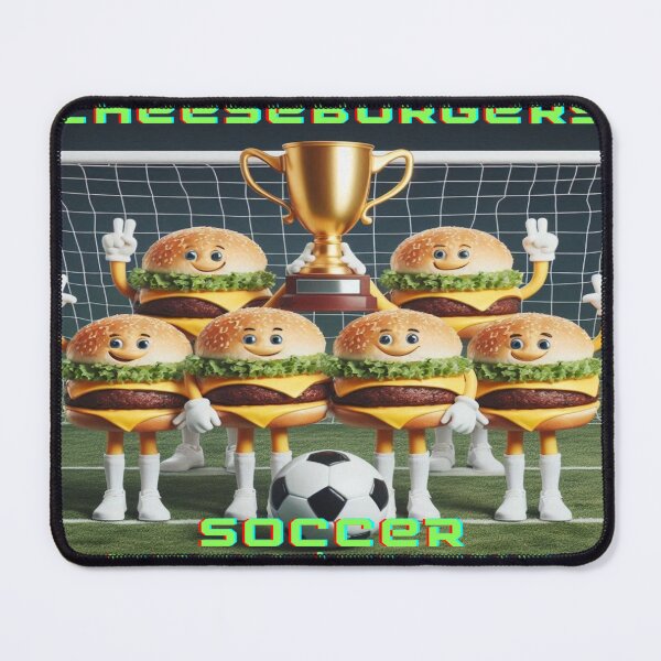 Item preview, Cheeseburgers Soccer Team Ohana 2025 designed and sold by dookiemd.