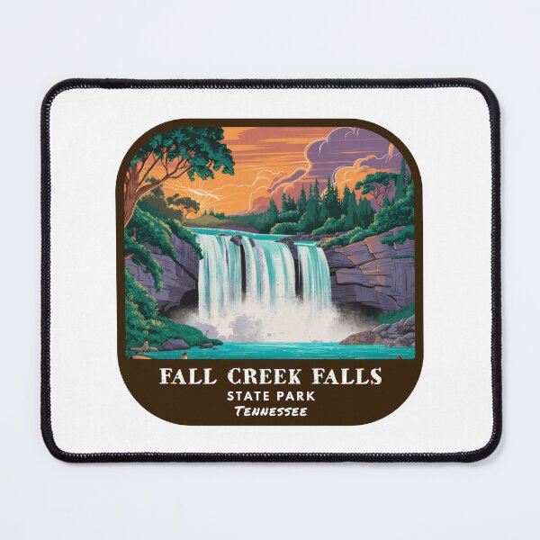 Item preview, Vintage Fall Creek Falls State Park (Tennessee State Park) designed and sold by RabbitK.