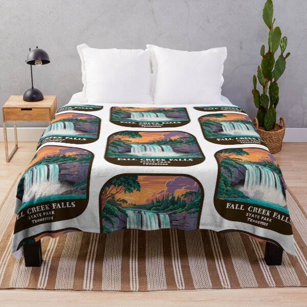 Item preview, Vintage Fall Creek Falls State Park (Tennessee State Park) designed and sold by RabbitK.