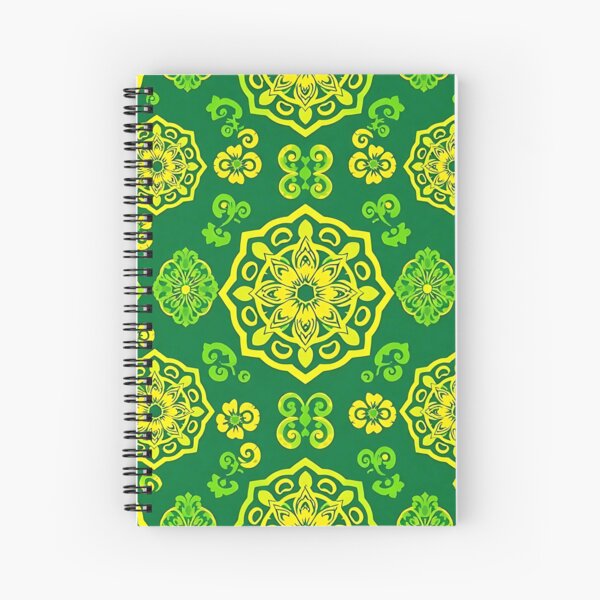 Item preview, Celtic Mandalas, Shamrocks, and Spirals in Emerald Green, and Gold designed and sold by FestivityFinds.