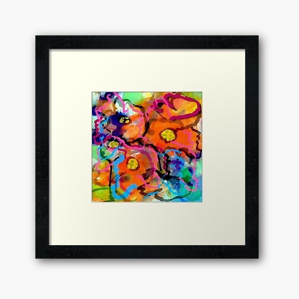 Item preview, Abstract Flowers designed and sold by ViaARTfactory.