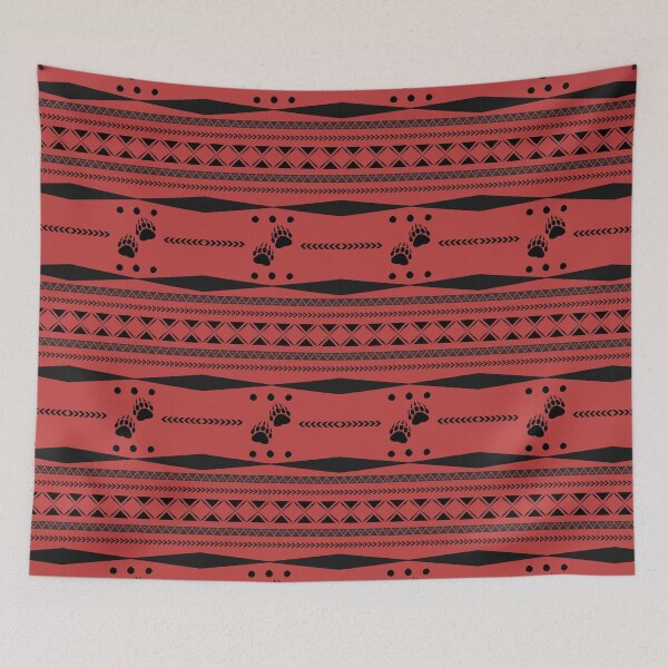 Item preview, Sacred bear pattern design designed and sold by Savvysioux.