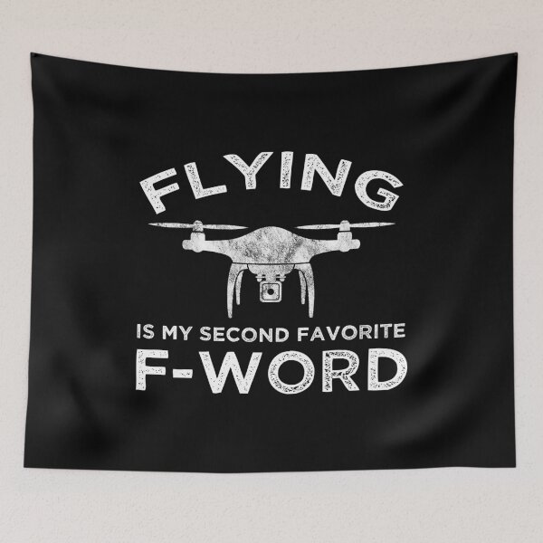 Item preview, Flying Is My Second Favorite F-Word designed and sold by Cat Lady Designs.