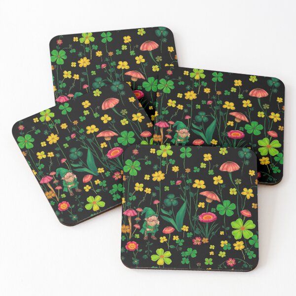Item preview, Leprechaun with Oversized Flowers designed and sold by FestivityFinds.