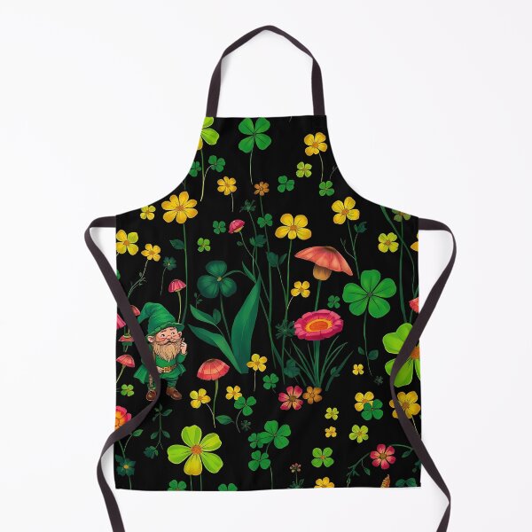 Item preview, Leprechaun with Oversized Flowers designed and sold by FestivityFinds.