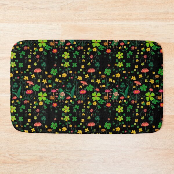 Item preview, Leprechaun with Oversized Flowers designed and sold by FestivityFinds.
