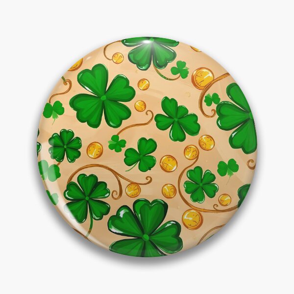 Item preview, Shamrocks with Gold Coins designed and sold by FestivityFinds.