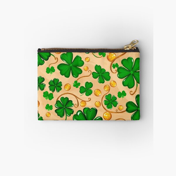 Item preview, Shamrocks with Gold Coins designed and sold by FestivityFinds.