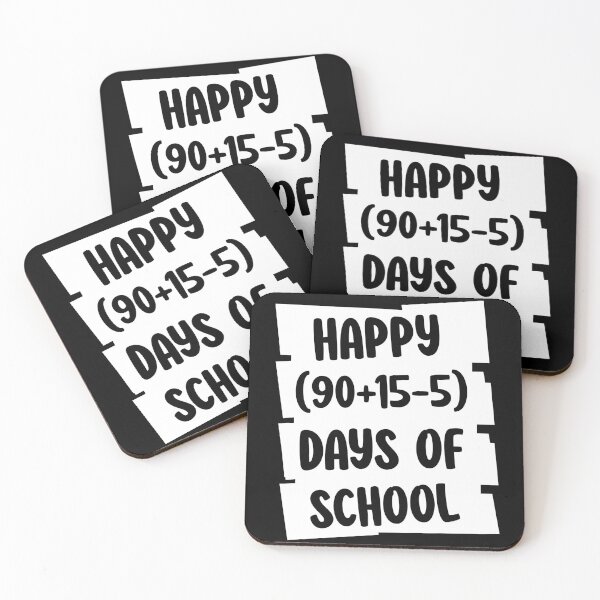 Item preview, Math Equation Happy 100 Days Of School Math Teachers designed and sold by Stick-Artistry.