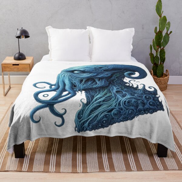 Item preview, Blue Trippy Cthulhu designed and sold by SublimeFairy.