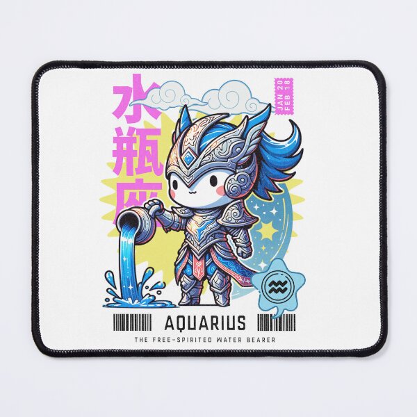 Item preview, Zodiac - Aquarius the Free Spirited Water Bearer designed and sold by 2ndSketch.