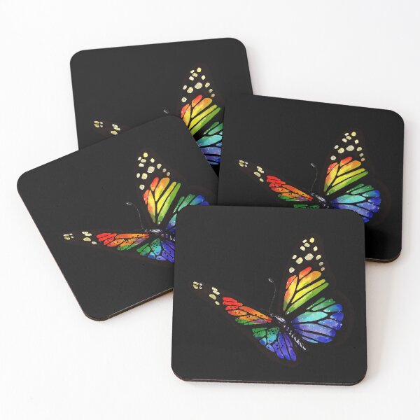 Item preview, Rainbow Butterfly - Diversity - Neurodiversity designed and sold by wild.geranium.design.