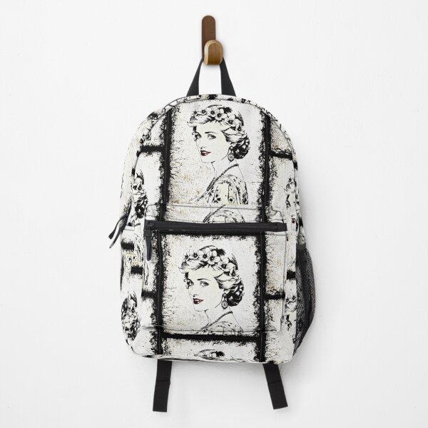 Item preview, Timeless Diana: A Black and White Portrait designed and sold by Hen-C-Art.