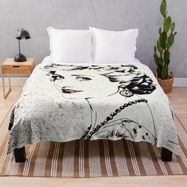 Item preview, Timeless Diana: A Black and White Portrait designed and sold by Hen-C-Art.
