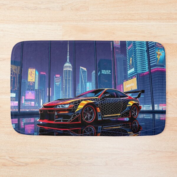 Item preview, Tuned Nissan in the showroom with city in the background designed and sold by Salimgor Hangaround Music.