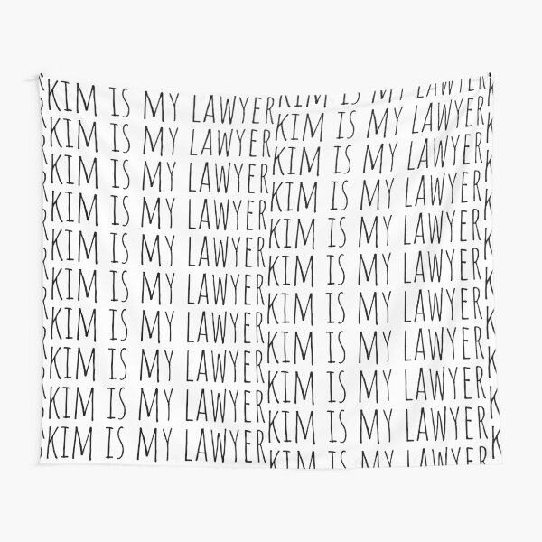 Aperçu de l'œuvre Kim est mon avocate – Déclaration audacieuse et simple créée et vendue par EmeraldeaDesign.