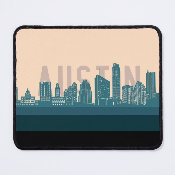 Item preview, austin skyline designed and sold by BekimART2.