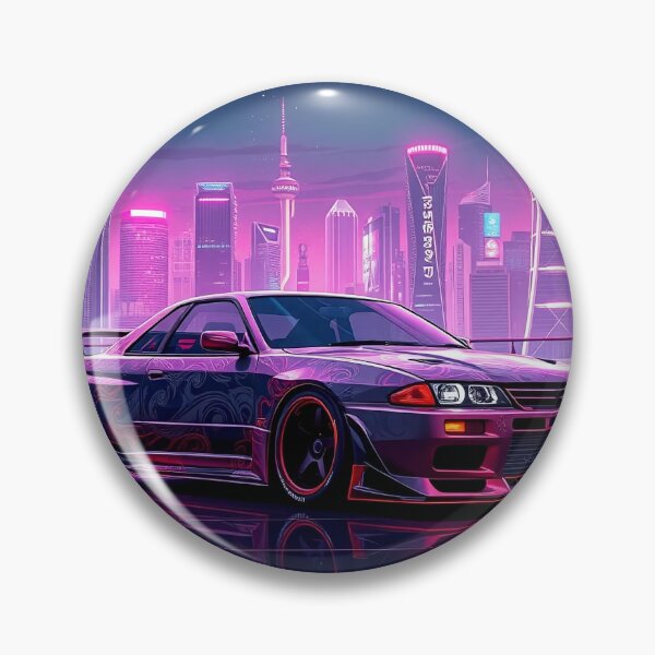 Item preview, Tuned Nissan Silvia in the exhibition room, Cyberpunk art designed and sold by Salimgor Hangaround Music.