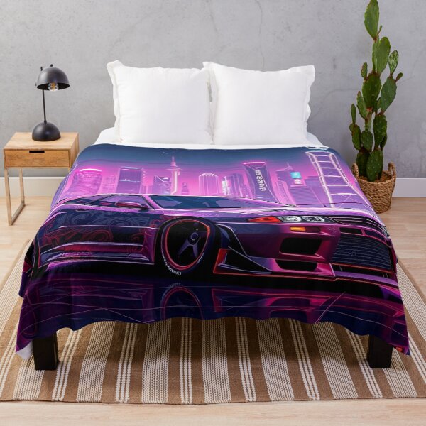 Item preview, Tuned Nissan Silvia in the exhibition room, Cyberpunk art designed and sold by Salimgor Hangaround Music.