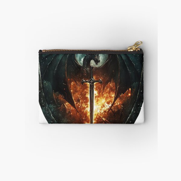 Item preview, Onyx Storm - Legendary Dragon and Flame Shield designed and sold by chi3-jp.