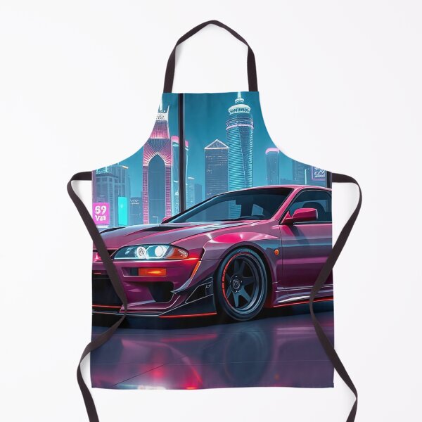 Item preview, Futuristic Nissan Silvia in the exhibition room, cyberpunk art designed and sold by Salimgor Hangaround Music.
