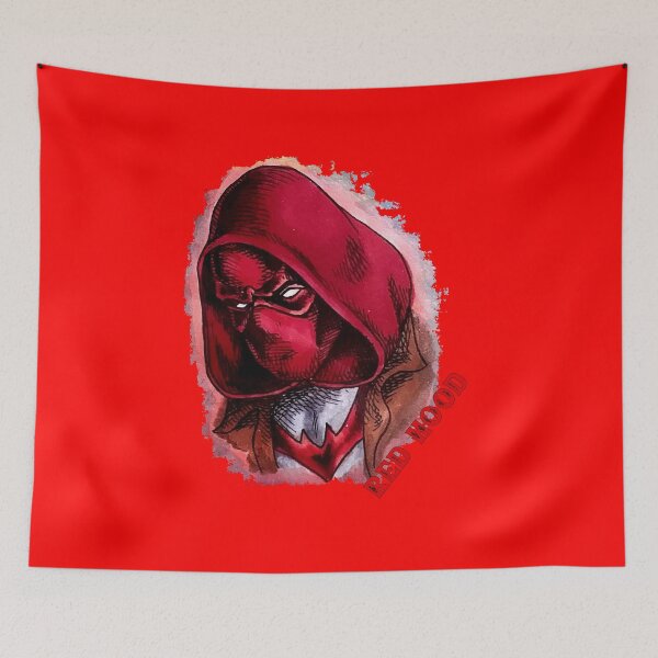 Item preview, Red Hood (portrait) designed and sold by fierywolfdesign.
