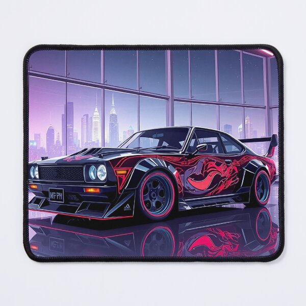 Item preview, Classic tuned Nissan in the showroom with city in the background designed and sold by Salimgor Hangaround Music.
