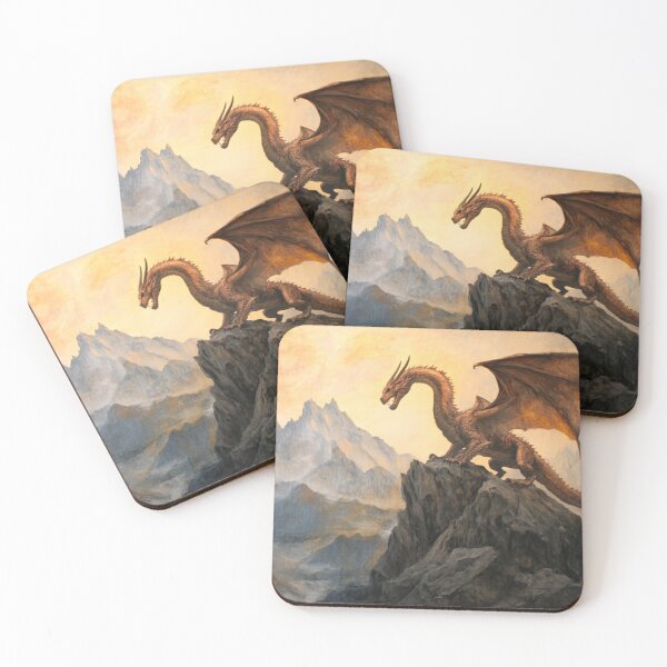 Item preview, Epic Dragon Mountains Sunset  designed and sold by GrinGalore.