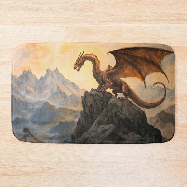 Item preview, Epic Dragon Mountains Sunset  designed and sold by GrinGalore.