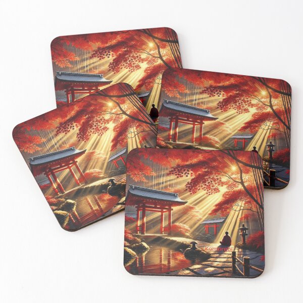 Item preview, Komorebi – Sunlight Through the Leaves designed and sold by Wiredart.