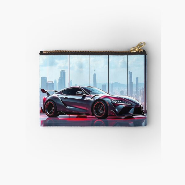 Artikelvorschau, Moderner Getunter Toyota Supra im Ausstellungsraum mit stadt silhouette entworfen und verkauft von Salimgor Hangaround Music.