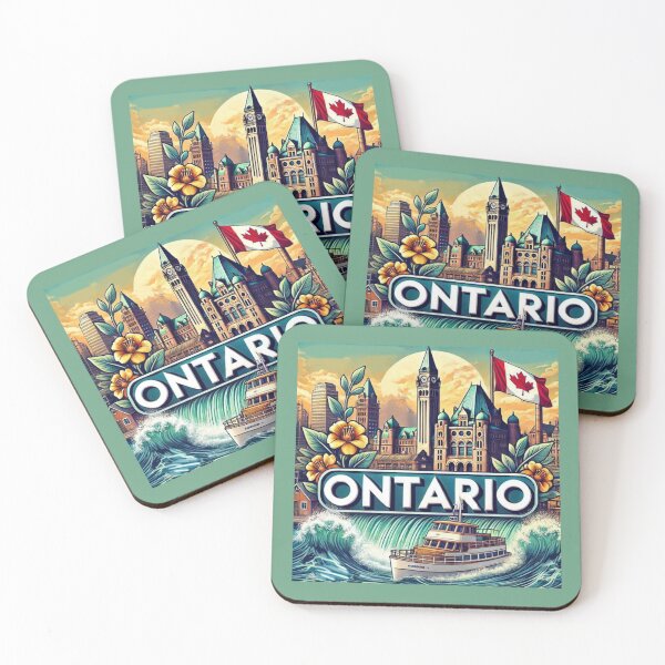Aperçu de l'œuvre Ontario, Canada créée et vendue par Myra365Art.