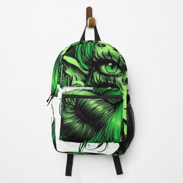 Item preview, Elegant Green Demon with multiple eyes designed and sold by SublimeFairy.
