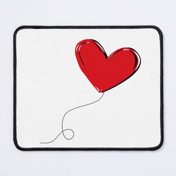 Item preview, Heart printed design| valentines day | special|gift | red heart | red balloon| heart shaped | heart shape balloon designed and sold by Kaivinaikadhaigal.