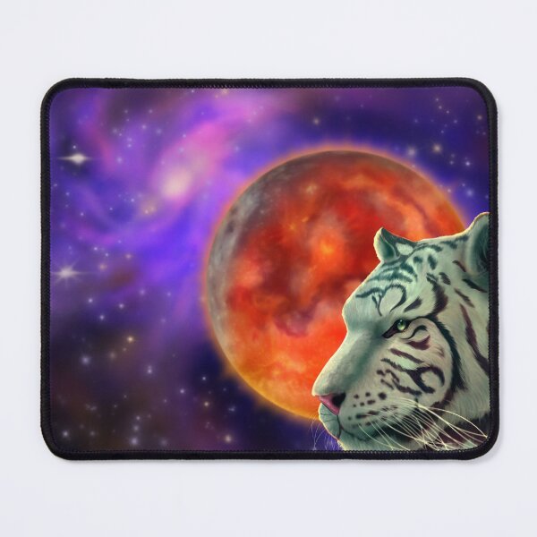 Item preview, Tiger on a moonlit night designed and sold by Gohan25.