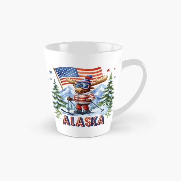 Item preview, Alaska Ski Moose designed and sold by erkinmaddison.