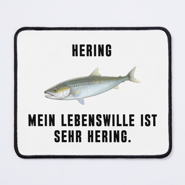 Artikel-Vorschau von Mein Lebenswille ist sehr Hering - Deutsche Memes, designt und verkauft von LoFizzy.