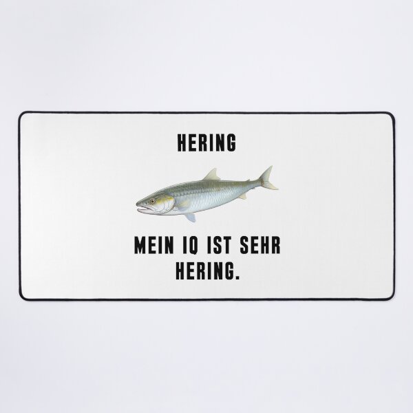 Artikel-Vorschau von Mein IQ ist sehr Hering - Deutsche Memes, designt und verkauft von LoFizzy.