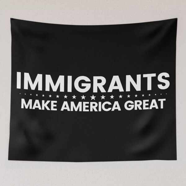 Item preview, Immigrants Make America Great, Politics, Refugees designed and sold by Teetreasure2.