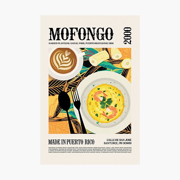 Item preview, Mofongo Wall Art designed and sold by SurfolioPrints.
