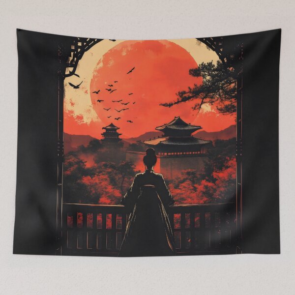 Item preview, Under the Red Moon designed and sold by CulturalVibes.