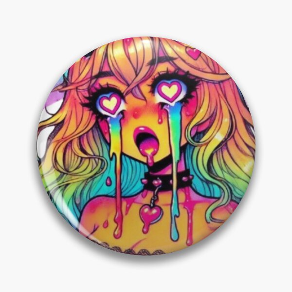 Item preview, Crying Rainbow Cute Cherry Demon Babe designed and sold by SublimeFairy.