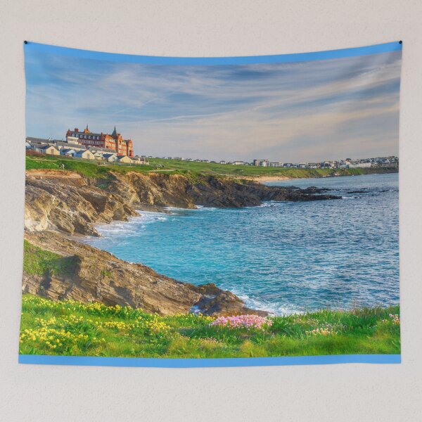 Item preview, Headland Hotel Fistral Newquay designed and sold by Alisonchambers2.