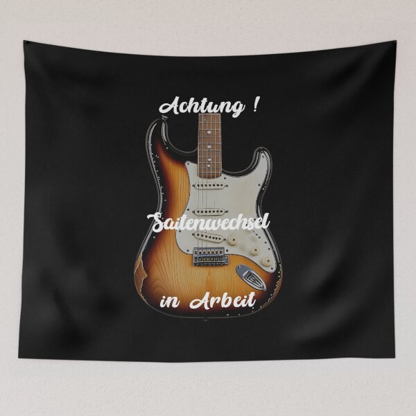 Item preview, Attention! String change in progress - funny saying designed and sold by Pflugart.