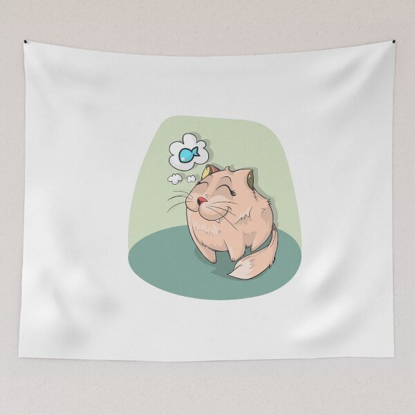 Item preview, Cat Dreams cats We All Dream Differently cute funny gift men women boys girls kids designed and sold by Val-Universe.