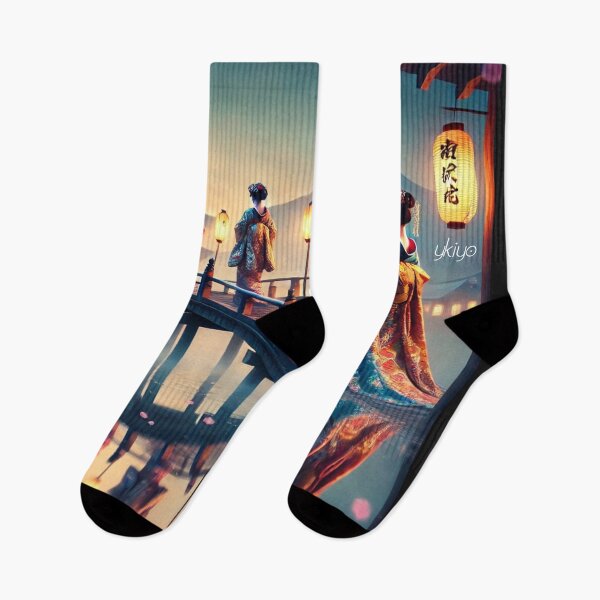Item preview, Enchanted Ukiyo: Geishas in a Floating World designed and sold by Wiredart.