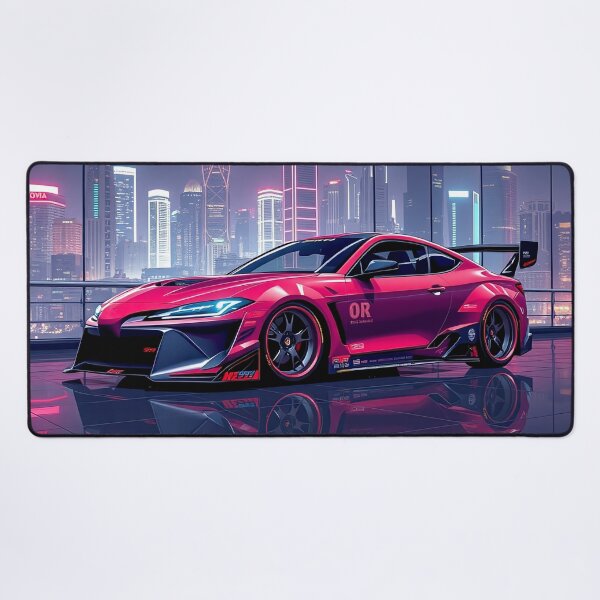Artikelvorschau, Konzept Auto Toyota Celica/Supra Cyberpunk Stil, Sifi Kunst entworfen und verkauft von Salimgor Hangaround Music.