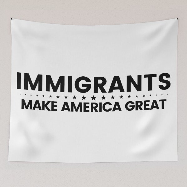 Item preview, Immigrants Make America Great, Politics, Refugees designed and sold by Teetreasure2.
