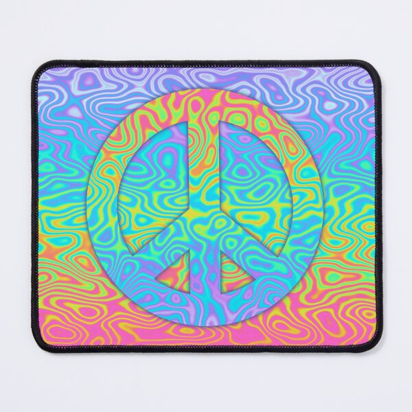 Item preview, Gradient Peace Symbol - Vibrant Color Transition Design designed and sold by CreaTwinkles.